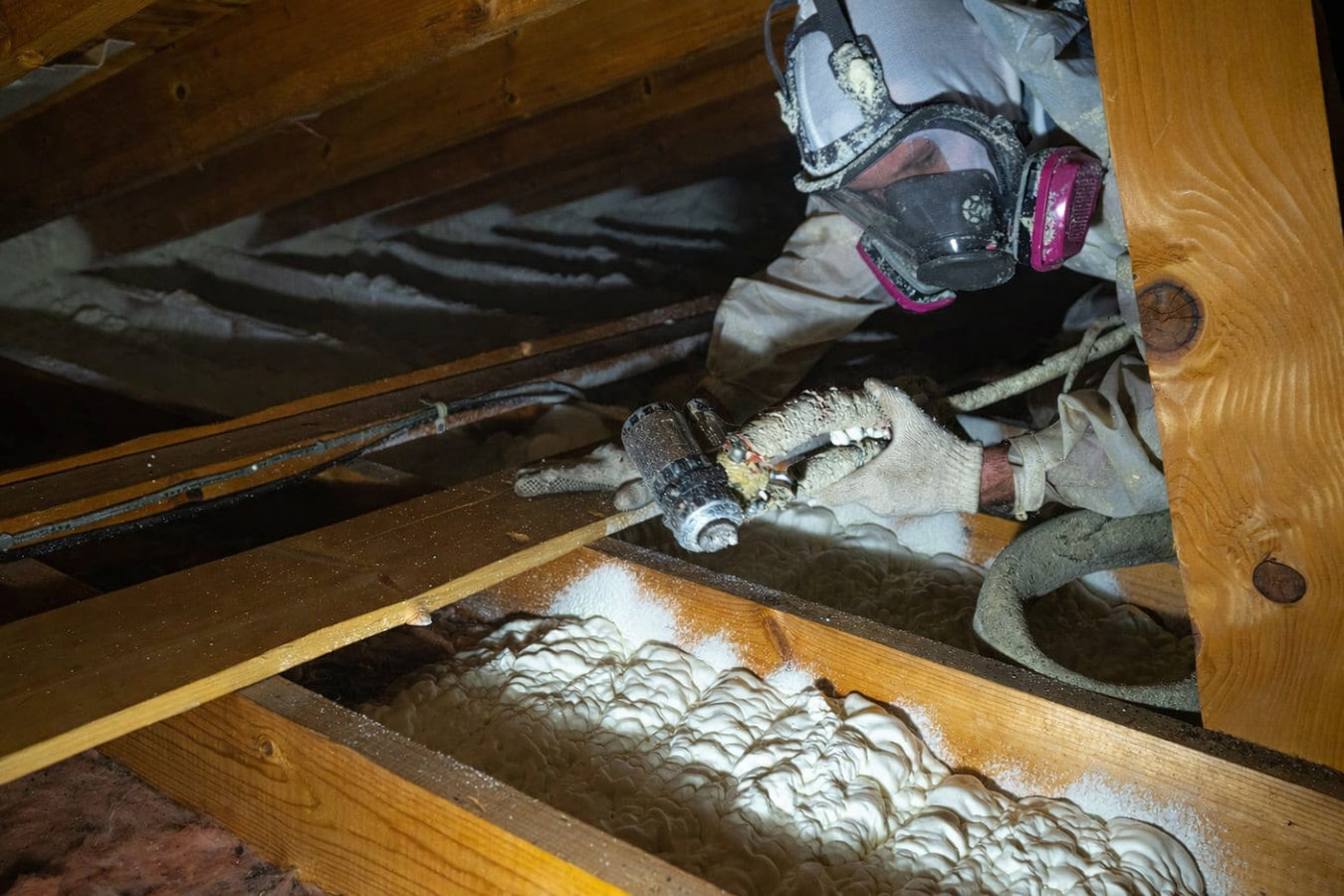 Attic air sealing
